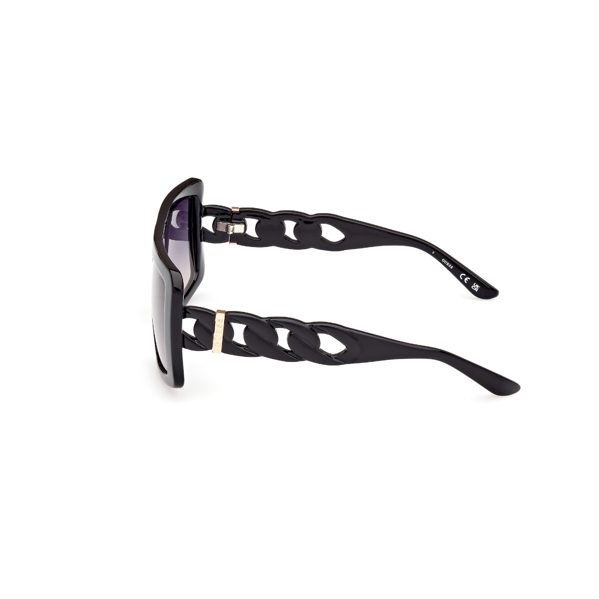نظارات شمسية للرجال GUESS-GU00109-01B مقاس LW - 60