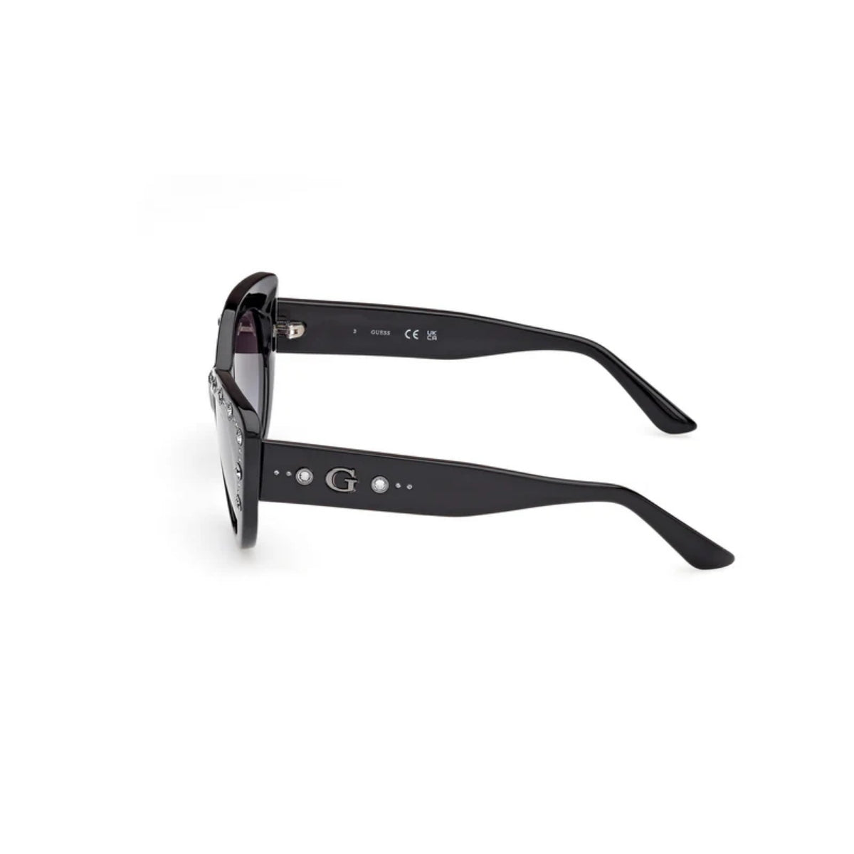 نظارات شمسية نسائية GUESS-GU00163-01B مقاس 54