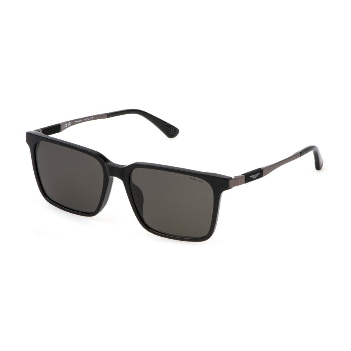 نظارة شمسية للرجال من بوليس (POLICE) - طراز SPLP31-700P - مقاس 56