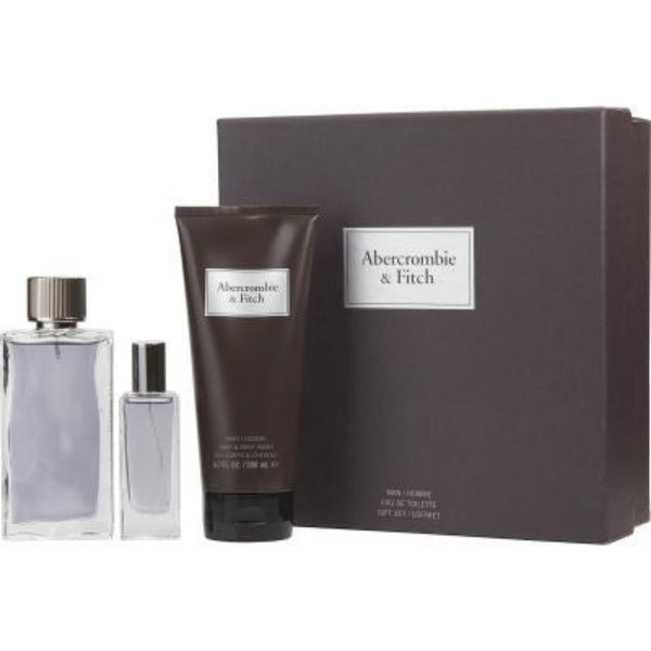مجموعة عطر أبركرومبي آند فيتش فيرست إنستنكت (أو دو تواليت) المكونة من 3 قطع