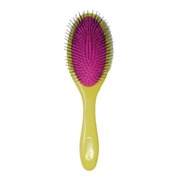 Denman D93 Gentle Tangle Tamer Detangling Hair Brush - Yellow