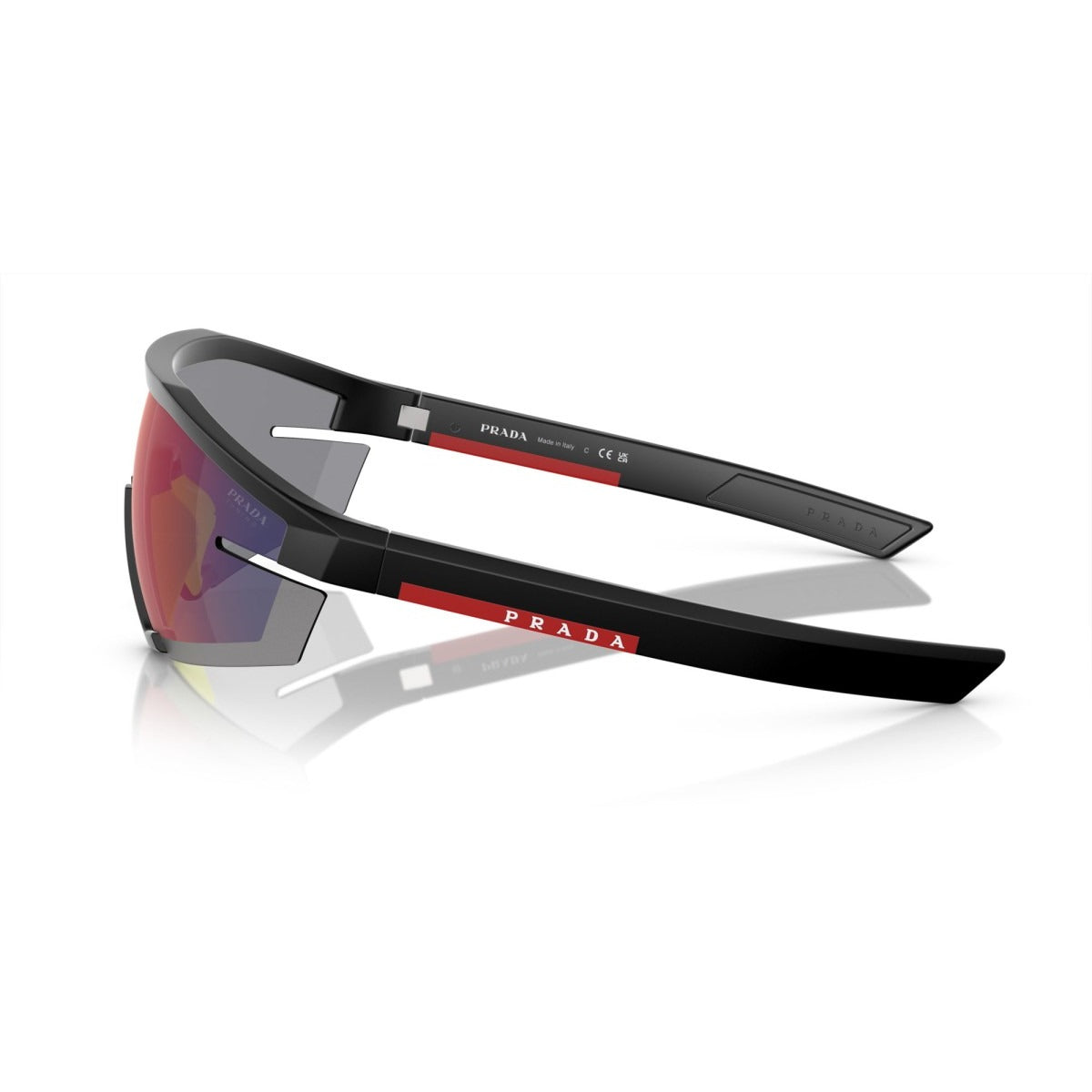 نظارات شمسية رجالية من برادا - Prada-SPS03Z-1BO-10A/3N مقاس 44